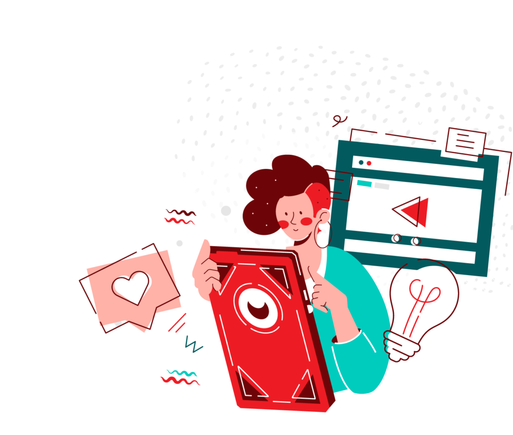 watching videos online