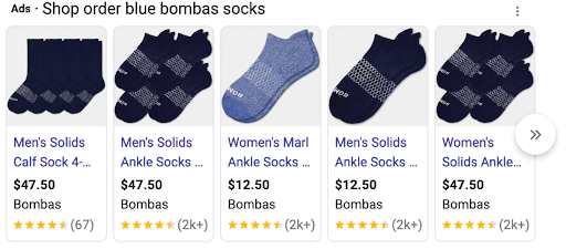 blue bombas socks search results